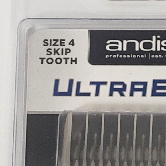 Andis 64090 Carbon-Infused Steel UltraEdge Dog Clipper Blade, Size-4 Skip-Tooth - Picture 4 of 6